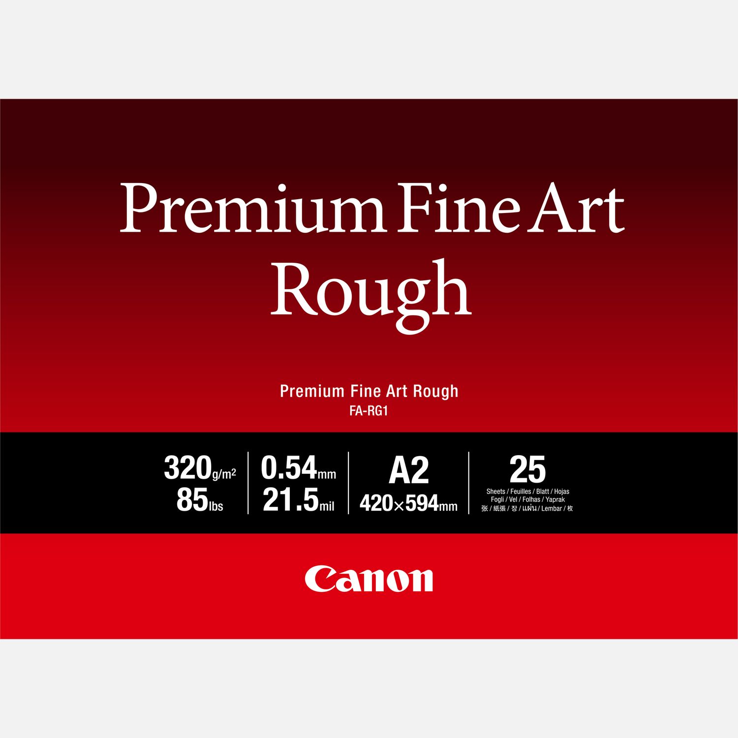 Letër fotografike Canon FA-RG1 A2 25 UNI