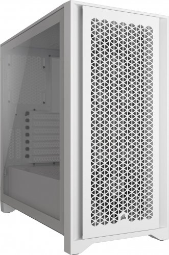 Kasë Corsair iCue 4000D RGB Airflow (CC-9011241-WW), e bardhë
