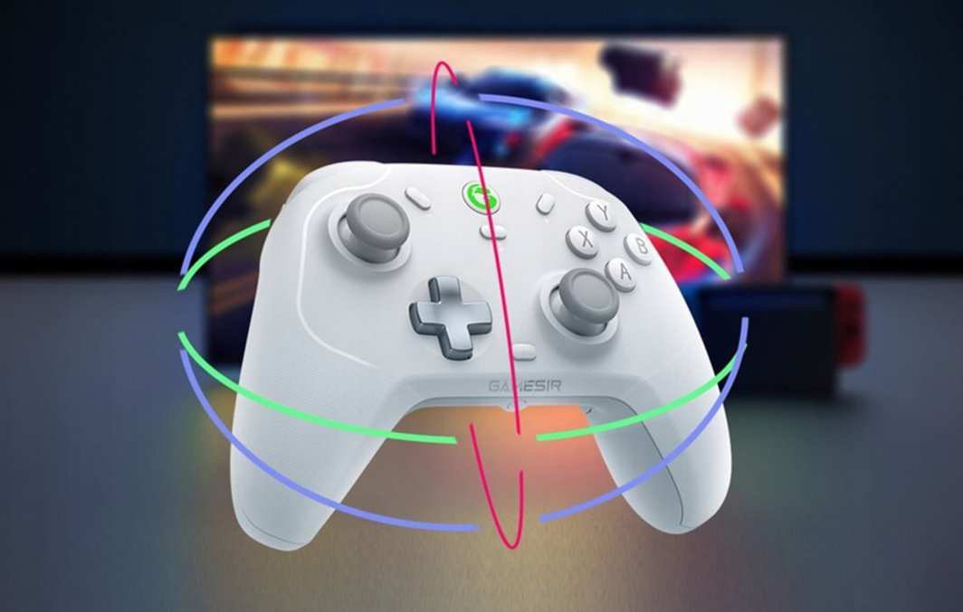 Kontroller GameSir T4 Cyclone Pro, wireless, i bardhë
