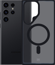 Futrollë mbrojtëse Smoke MagCase për Samsung Galaxy S24 Ultra S928, MagSafe, gjysmë transparente, gri smoke