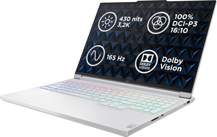 [OUTLET] Laptop Lenovo Legion 7 16IRX9, 16", Intel Core i9, 32GB RAM, 1TB SSD, NVIDIA GeForce RTX 4070 8GB GDDR6, i bardhë