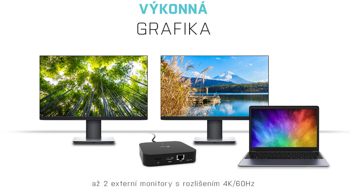 Docking station i-tec USB-C, PD 100W