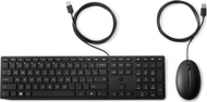 Сет тастатура и глушец HP 320MK, со кабел, црн