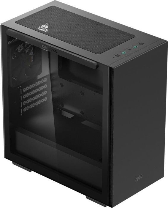 Kasë Deepcool Macube 110, e zezë, Mini Tower
