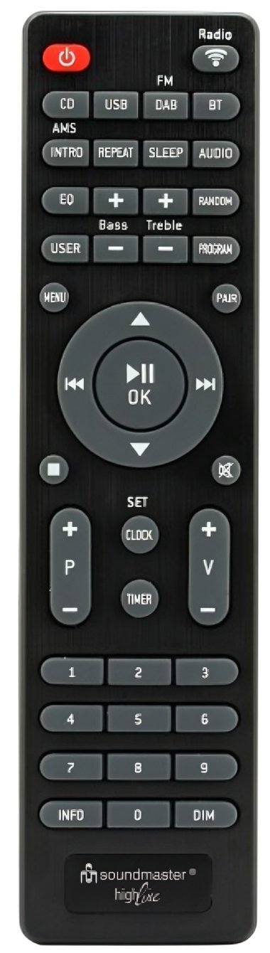 Radio CD Soundmaster ICD1050SW, Internet Radio, DAB+, USB, argjendtë