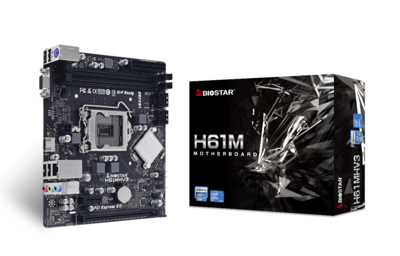 Motherboard Biostar H61MHV3, socket LGA1155, DDR3, i zi