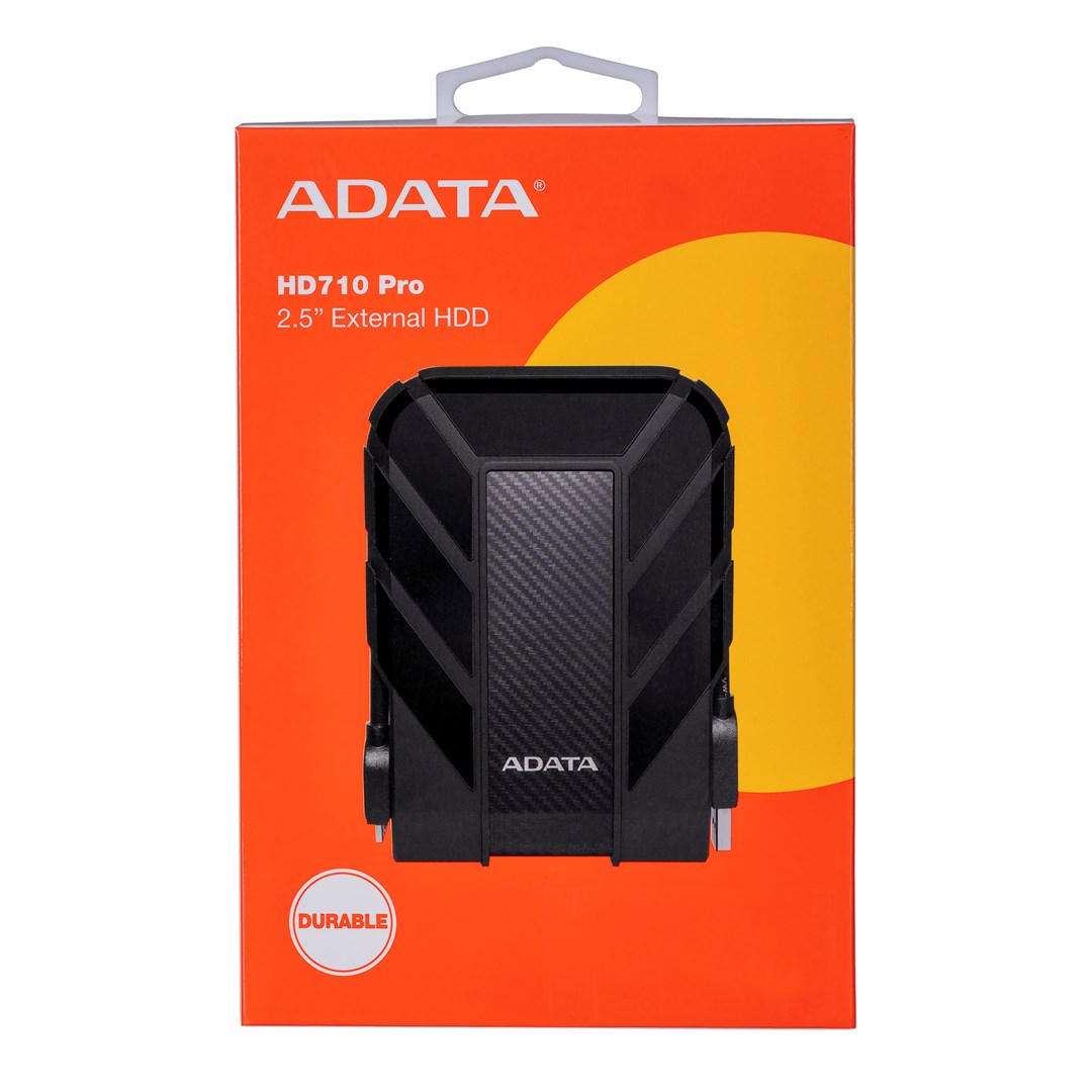 Hard disk i jashtëm ADATA HD710 Pro, 1TB, 2.5", USB 3.2 Gen 1, i zi