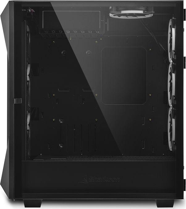 Kasë Sharkoon REV300 ARGB, e zezë, Full Tower