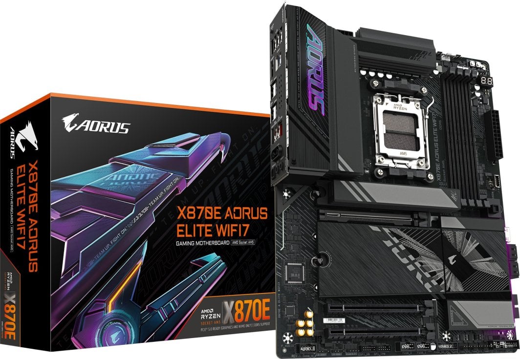 Pllakë amë Gigabyte X870E AORUS ELITE WIFI7