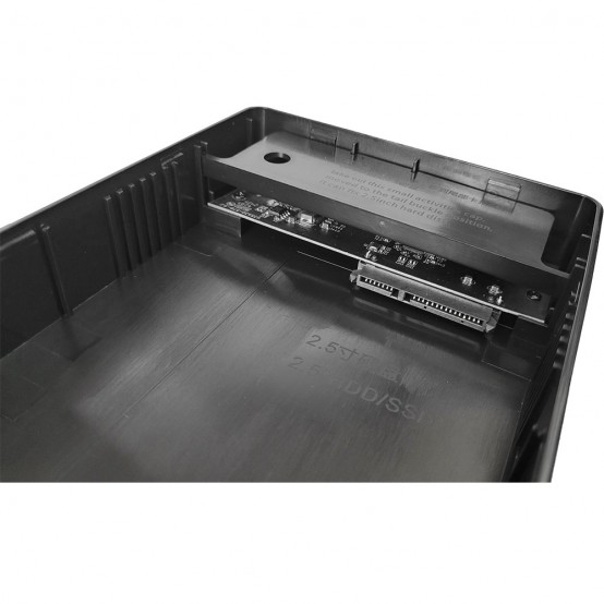 Kuti e jashtme për disk 3.5" Sprk SPRK-35USB3-01, USB 3.0, SATA, e zezë