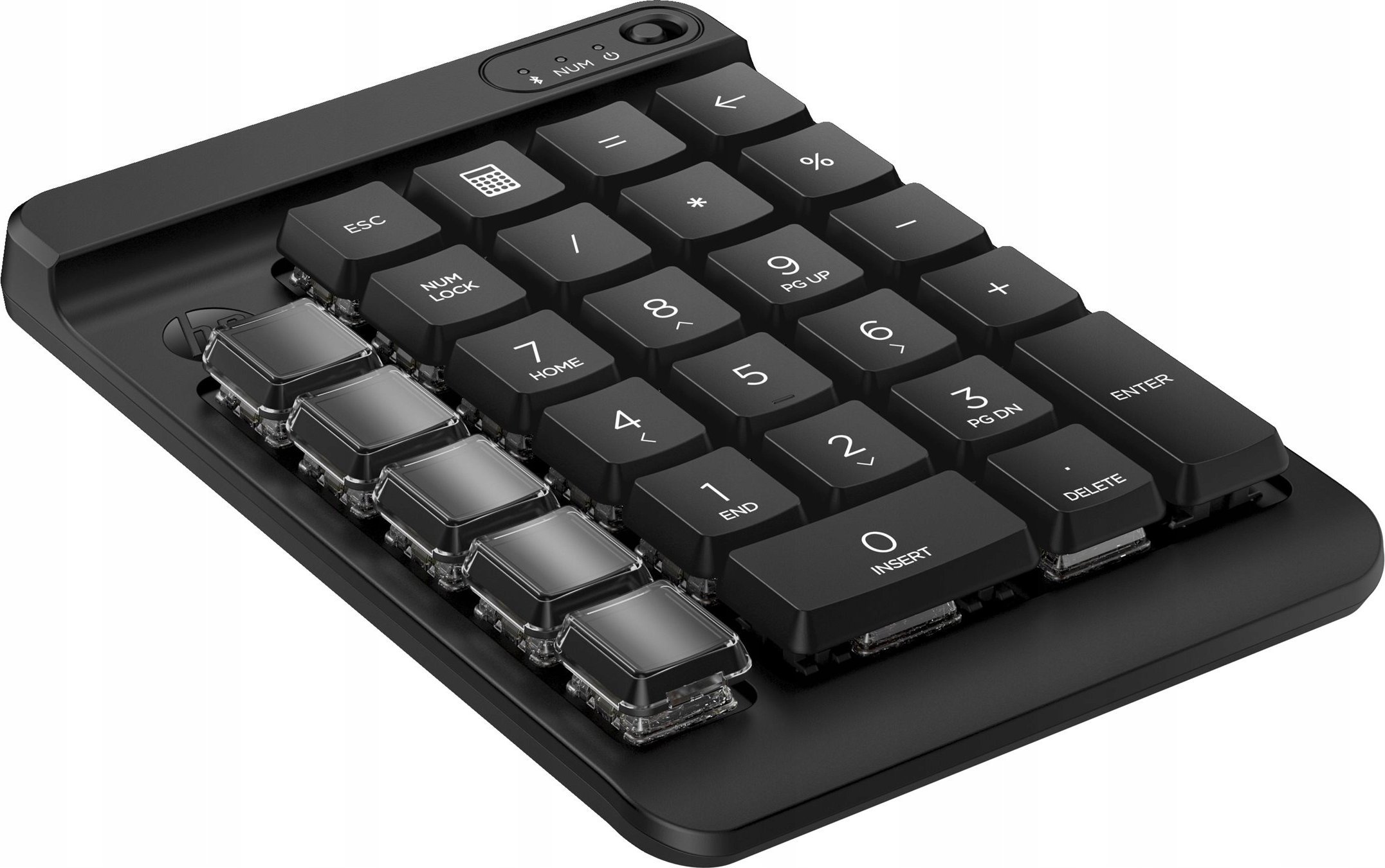 Tastierë numerike HP 430 Programmable, Bluetooth, pa tela, e zezë