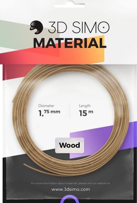 Filament për printer 3DSimo (G3D3003), 1.75mm, kafe