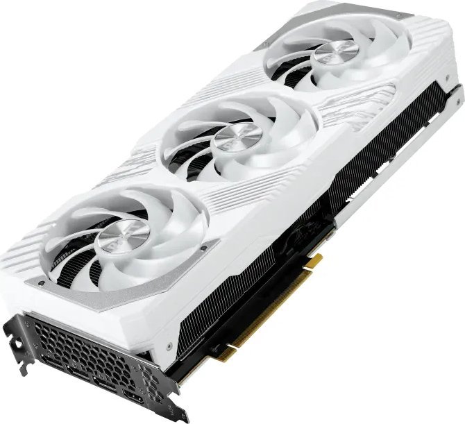 Kartelë grafike Palit GeForce RTX 4070 Ti SUPER GamingPro White OC 16GB GDDR6X