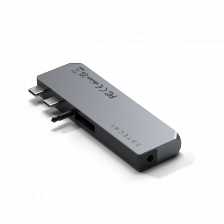 [OUTLET] Përshtatës Satechi Aluminium Pro Hub Mini, i hirtë