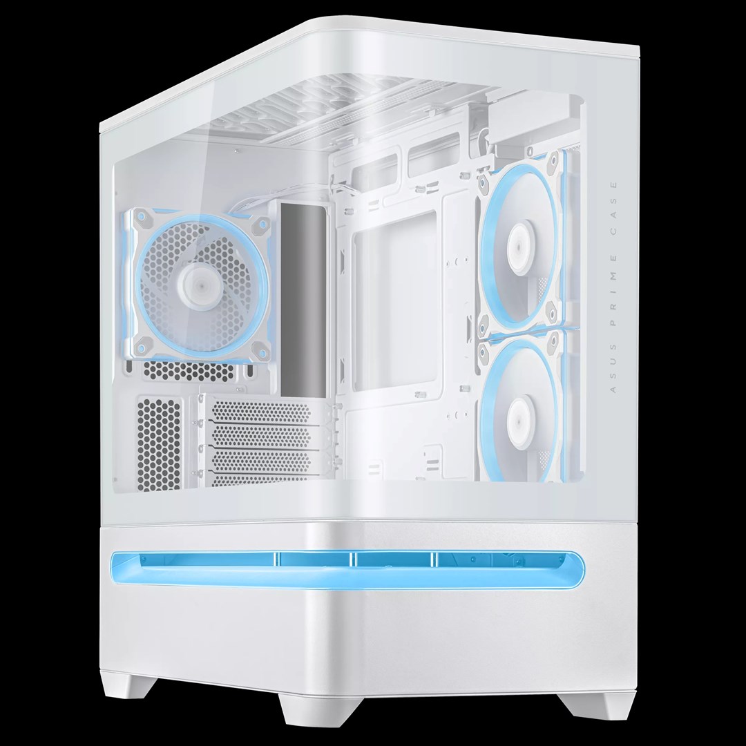 Kuti gaming ASUS Prime AP202, mATX, ARGB, e bardhë
