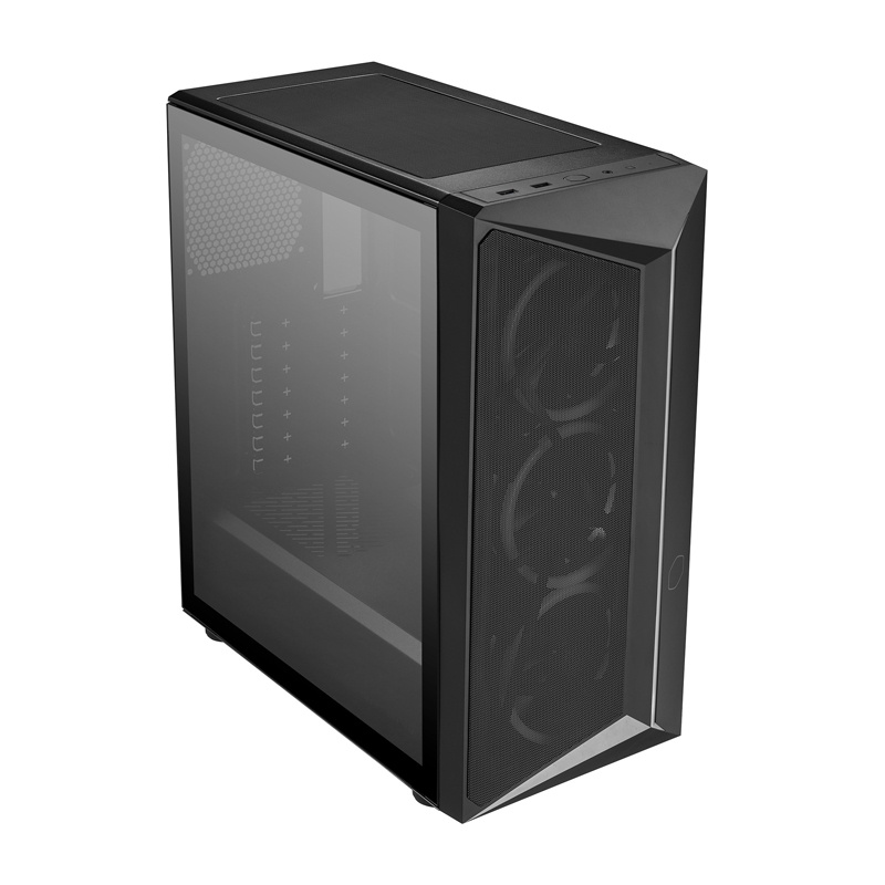 Kullë PC Cooler Master CMP 510 ARGB, ATX, panel xhami i temperuar, e zezë