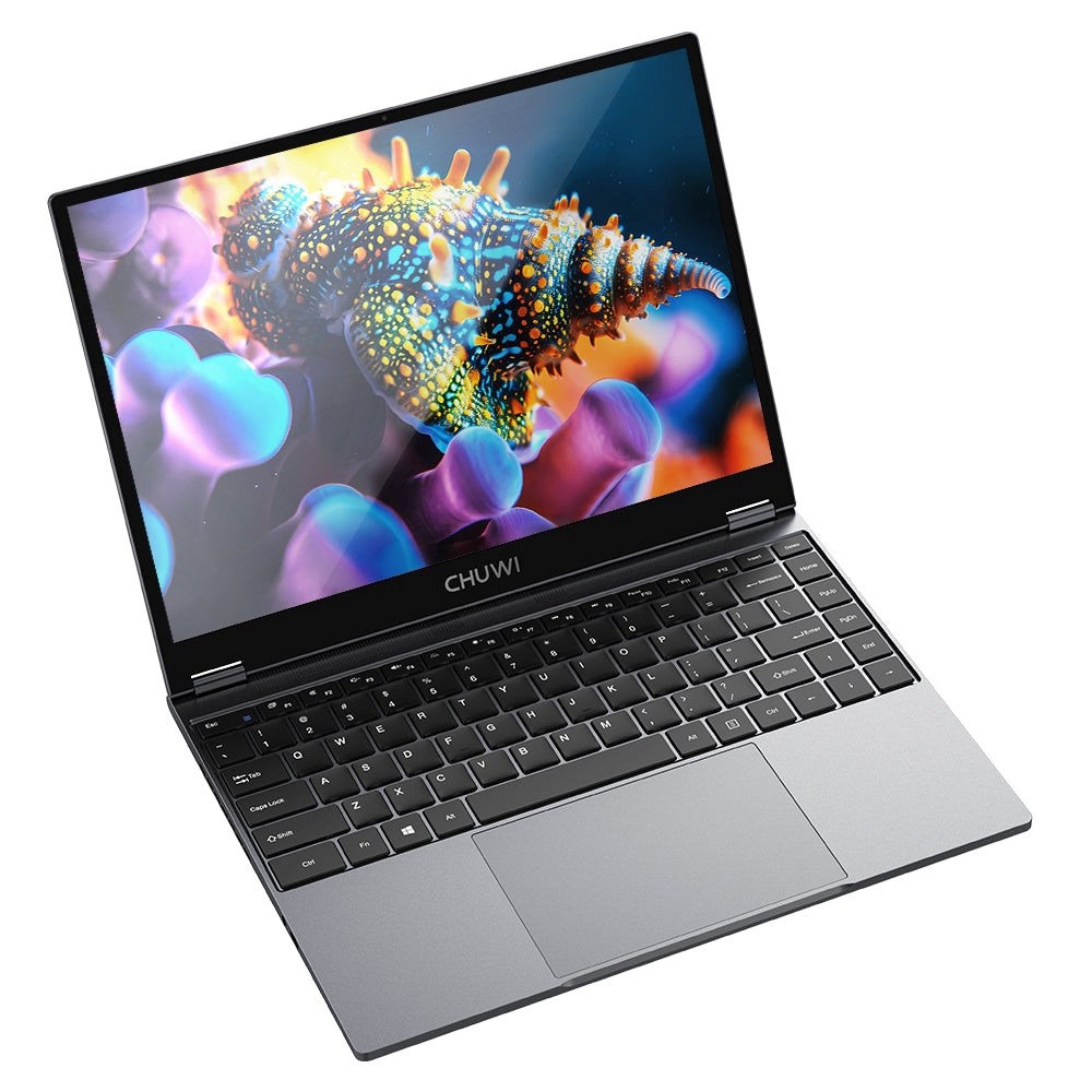 Laptop Chuwi FreeBook 2025, 13.5", Intel N150, 16GB RAM, SSD 512GB, gri