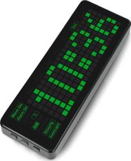 Модул дигитален LED часовник Waveshare Pico Clock Green, HAT за Raspberry Pi Pico, зелен