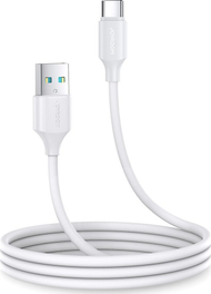 Kabllo USB Joyroom S-UC027A9, USB-A në USB-C, 1 m, e bardhë