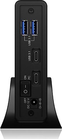 Kuti eksterne për disk Icy Box IB-382H-C31, 2.5"/3.5" SATA, USB-C 3.2 Gen 2, gri