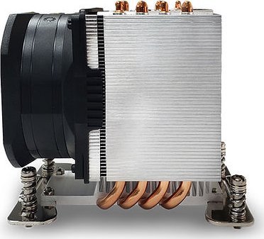 Ftohës CPU Inter-Tech Cooler A-55 3U, aktiv, AMD Socket SP6, i zi