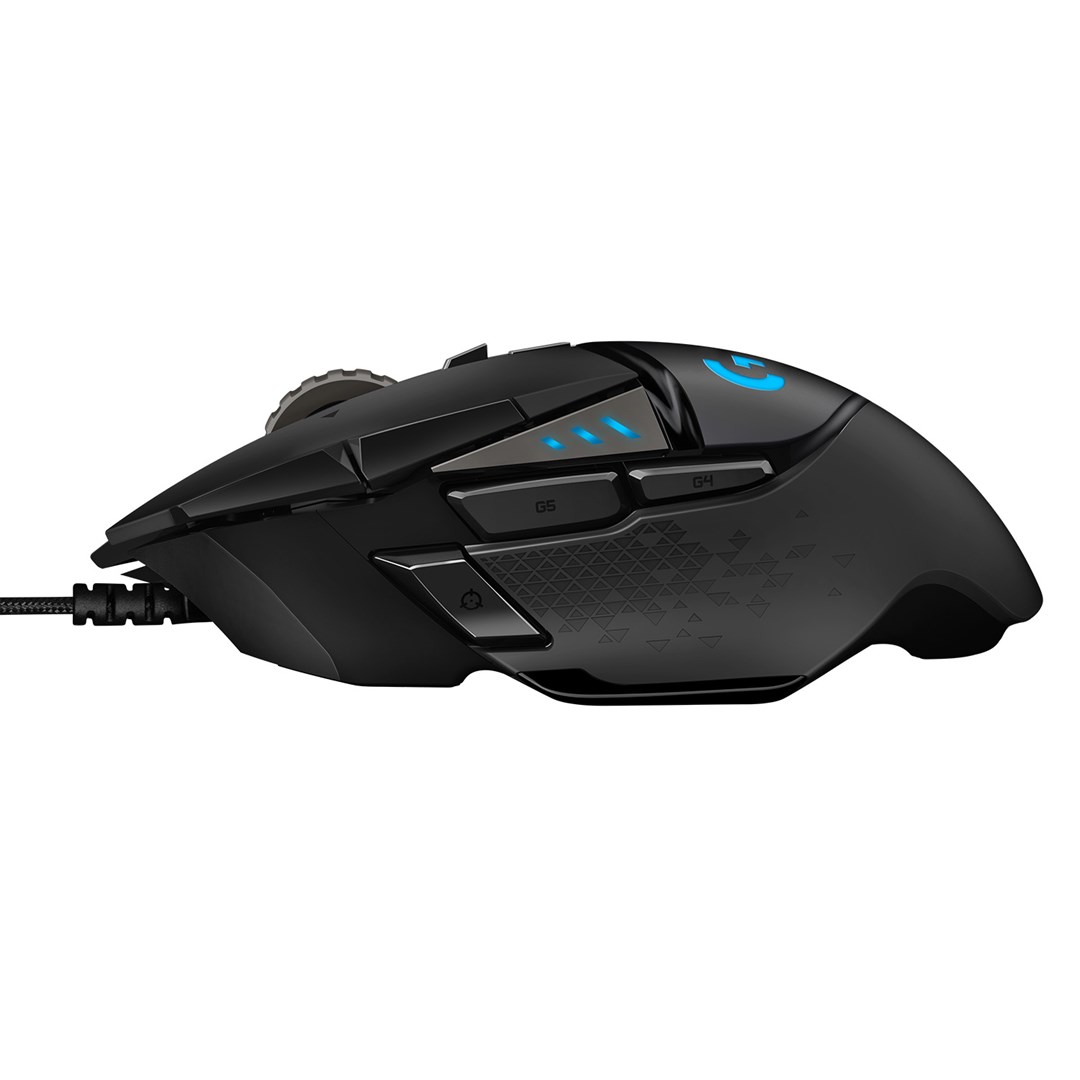 Maus gaming Logitech G502 Hero, 11 butona, RGB, i zi