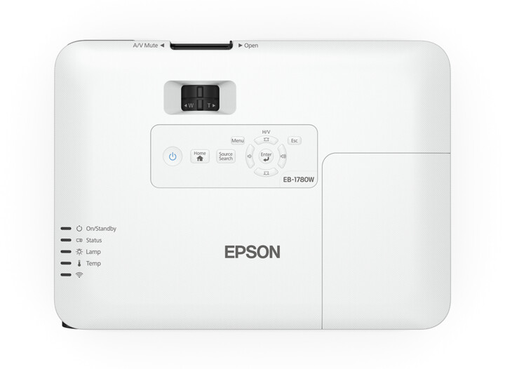 Projektor Epson EB-1780W, i bardhë / zi