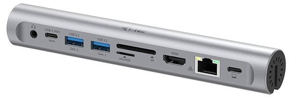 Mbajtëse ftohëse me docking station dhe Power Deliwery i-tec 100W, e argjendtë
