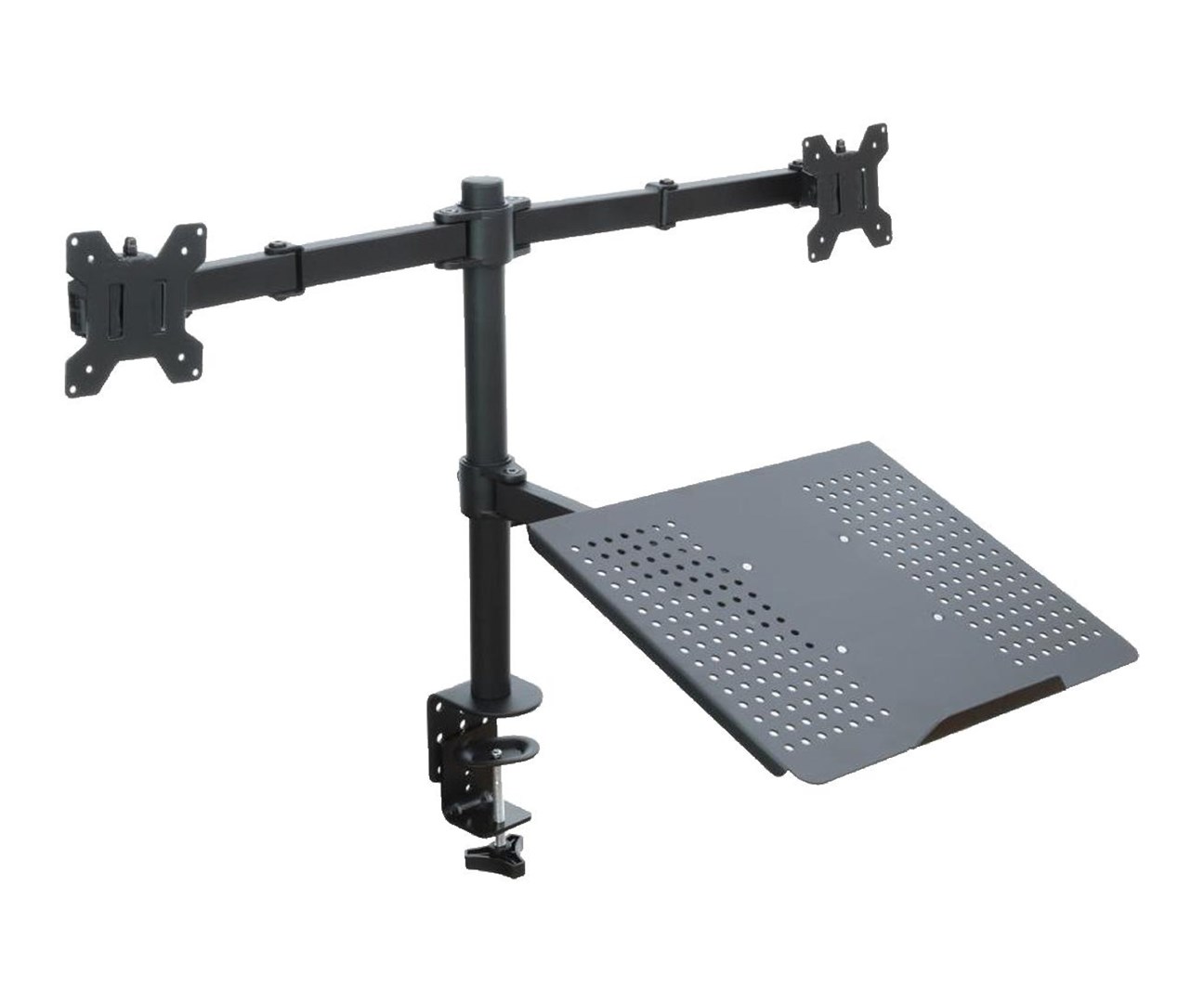 Mbajtëse tavoline për monitor Art L-25, 13-27", 2.3 kg, e zezë