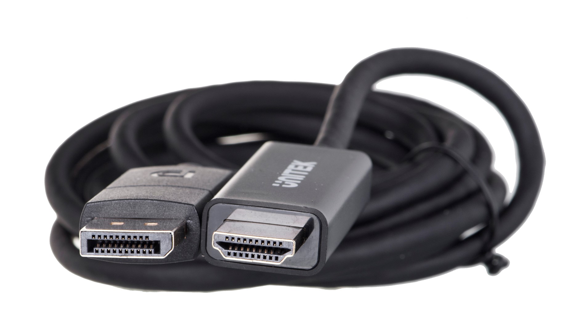 Kabllo Unitek DisplayPort në HDMI V1608A, 1.8m, 4K 60Hz, e zezë