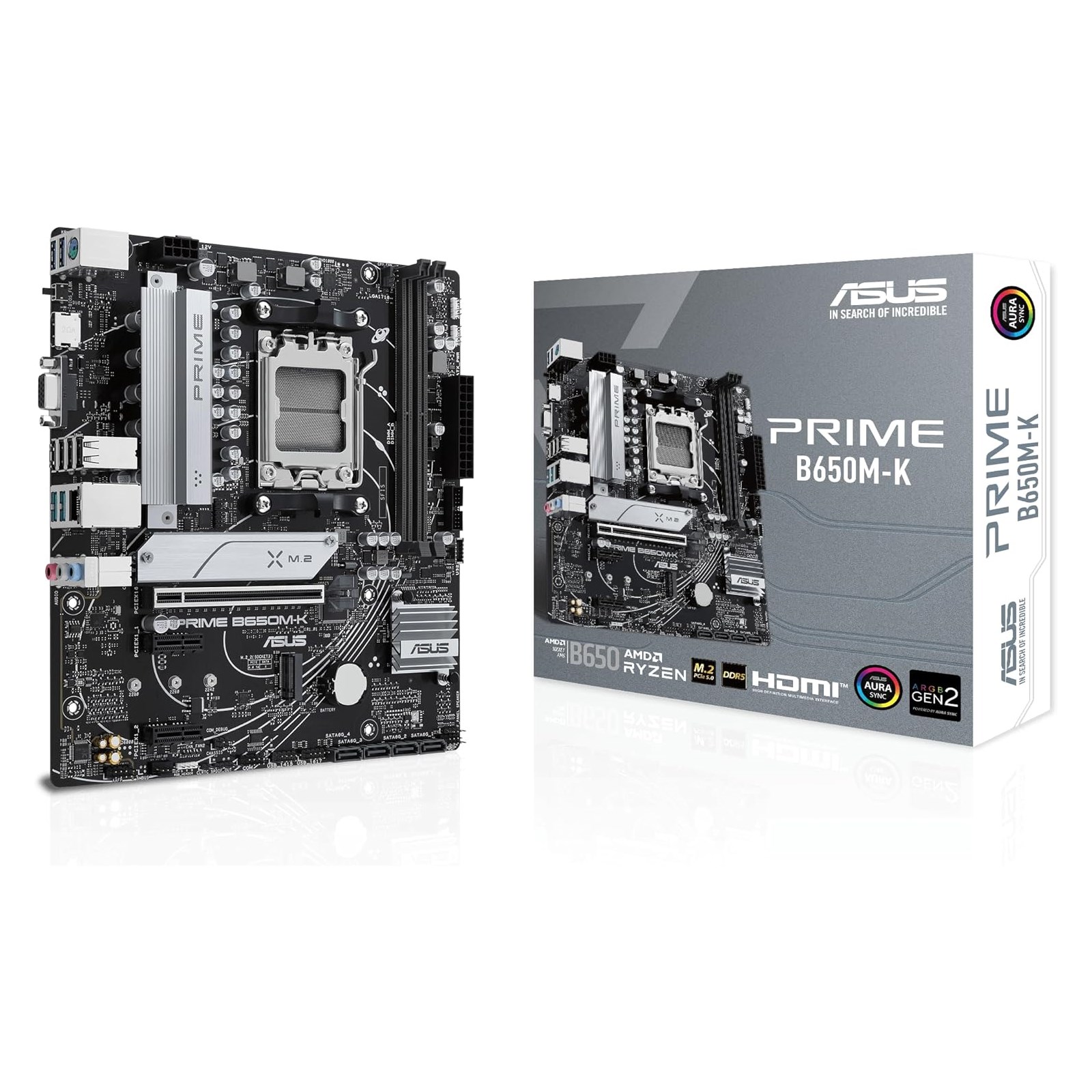 Pllakë amë Asus AMD B650 Micro-ATX