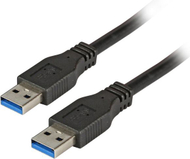 Kabllo USB EFB Elektronik USB 3.0 A në A, 1.8m, 5 Gbit/s, e zezë