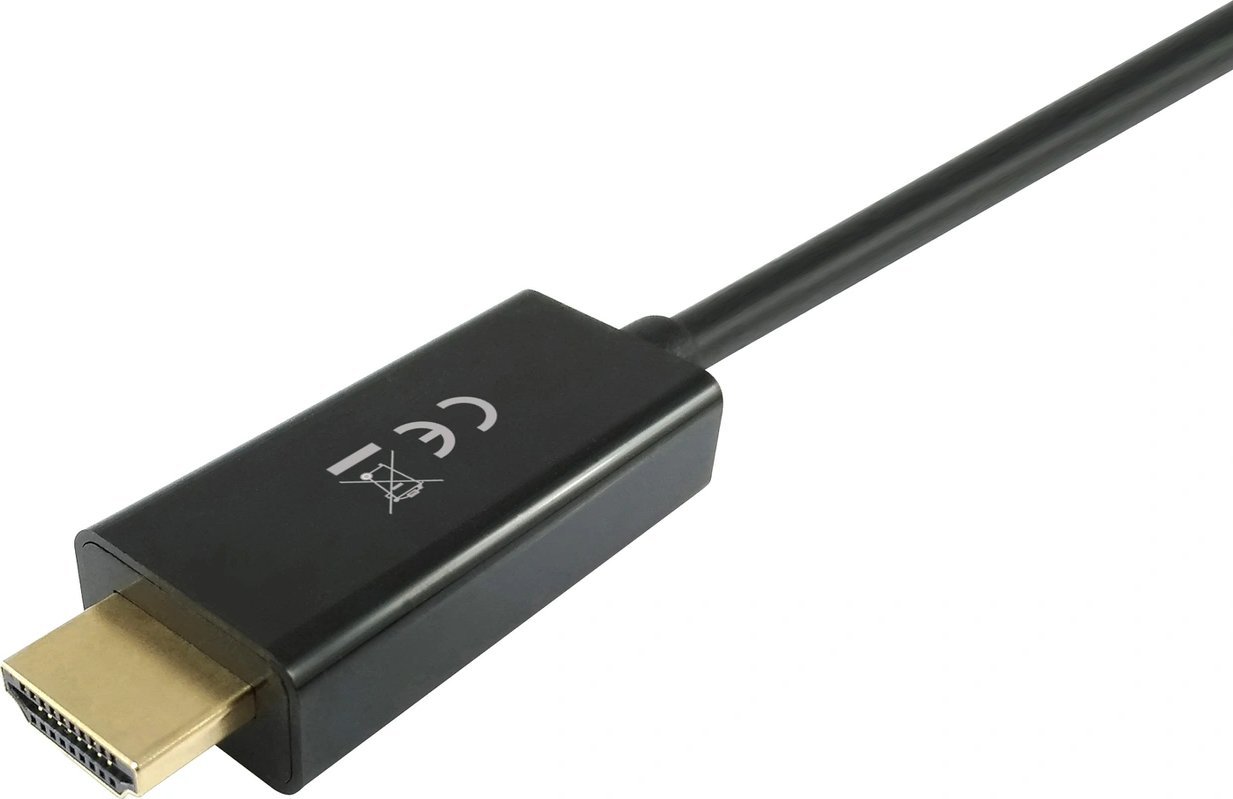 Kabllo DisplayPort në HDMI Equip 119391, 3m, 4K, e zezë