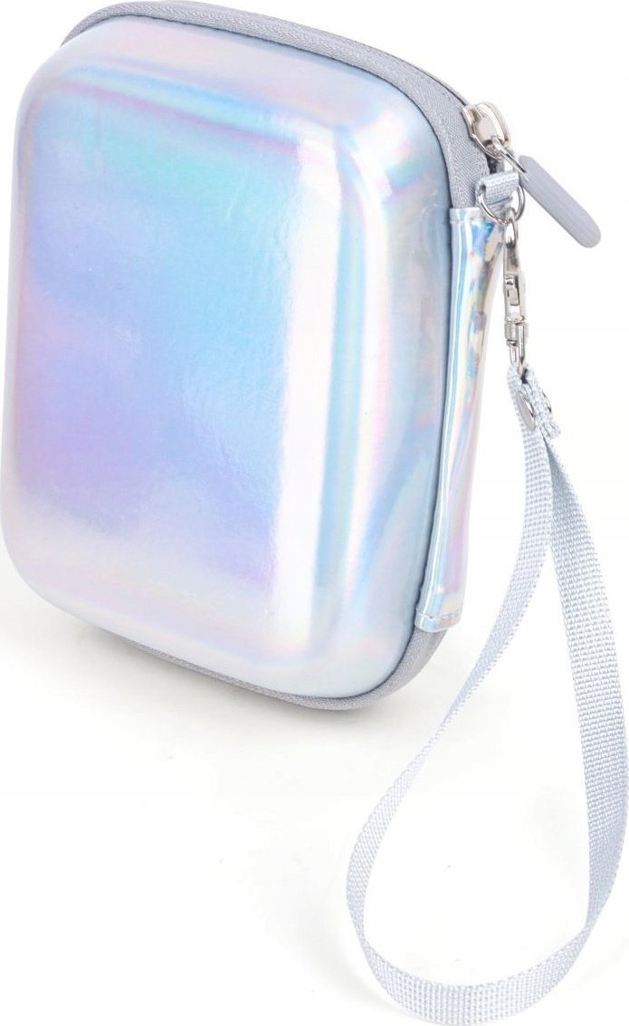 Etui mbrojtëse LoveInstant Silver Shine për Instax Mini Evo Mini LiPlay Mini Link, rezistente ndaj ujit, kundër goditjeve, argjend e shkëlqyeshme