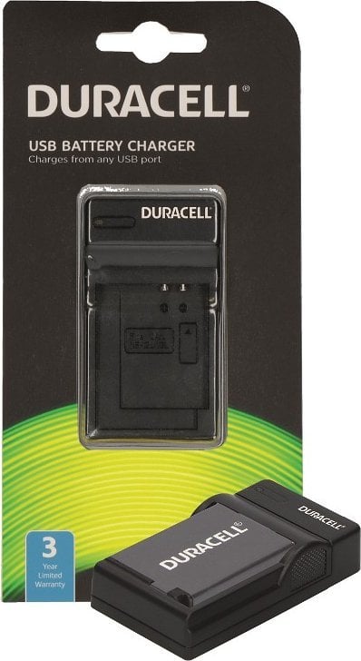 Karikues baterie kamere Duracell DRC13L NB-13L, USB, me kabllo, i zi