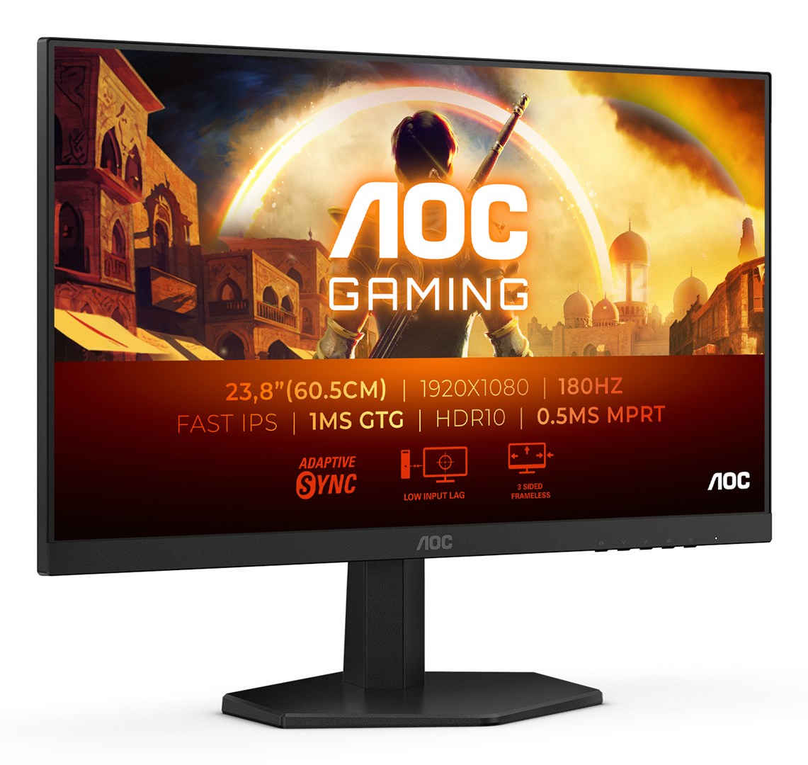 Monitor gaming AOC G4 24G42E, 23.8", Full HD 180Hz, i zi