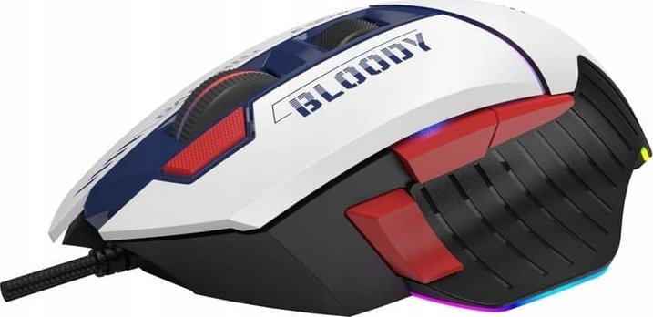Mouse gaming A4Tech Bloody W95Max Naraka, USB, me kabllo, i zi