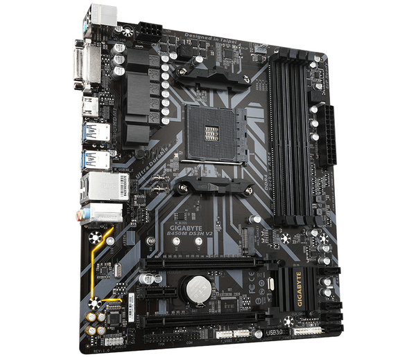 Pllakë amë Gigabyte B450M DS3H V2 Socket AM4 AMD B450