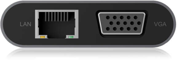 Docking station ICY BOX IB-DK4040-CPD USB-C me 2 dalje video