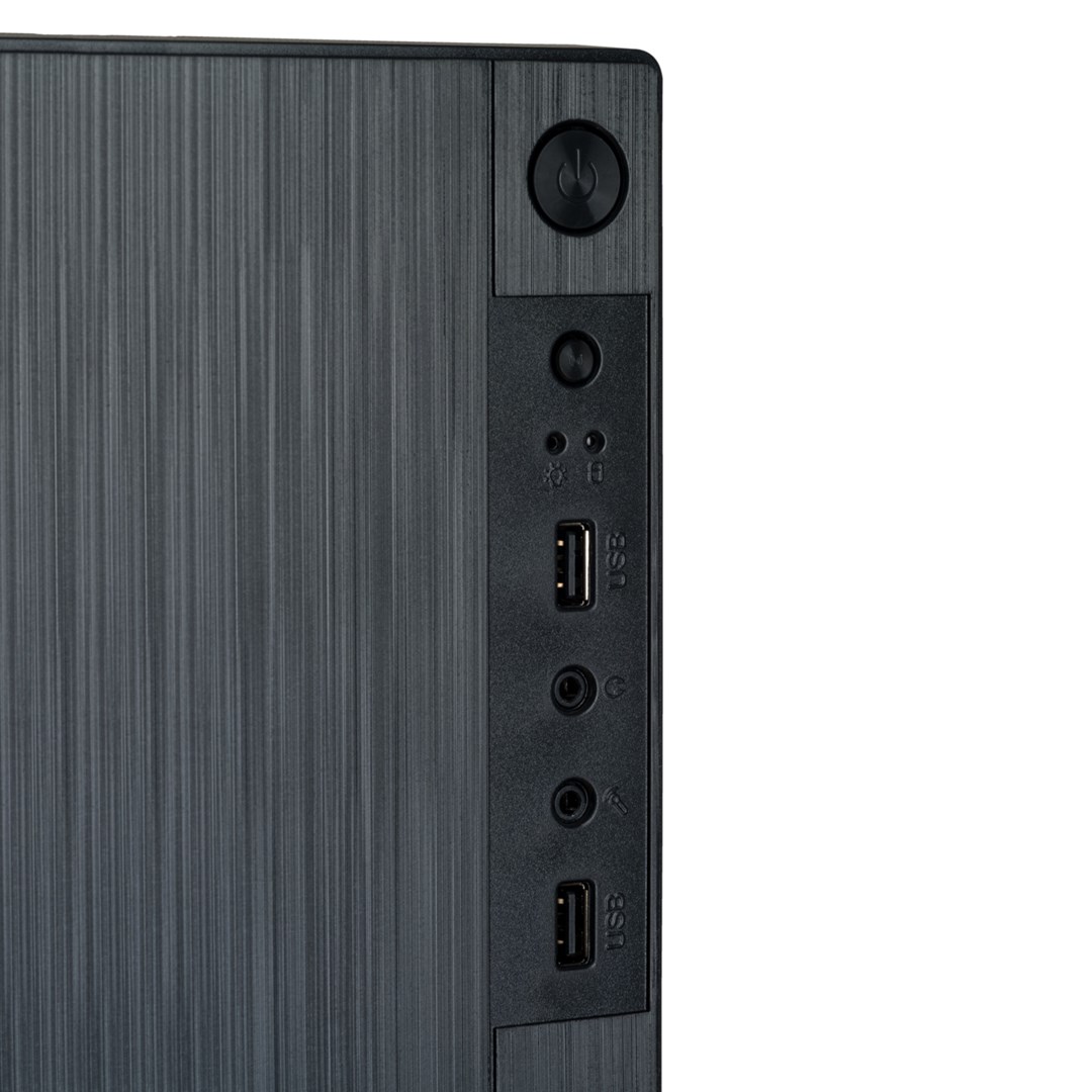 Kuti kompjuteri Akyga AK35BK Micro Tower, Micro ATX, USB 2.0, e zezë