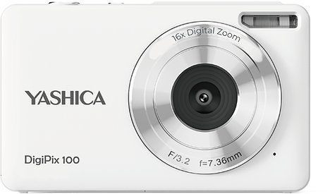 Kamera dixhitale Yashica DigiPix 100, kompakte, 16MP, e bardhë