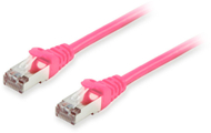 Kabllo rrjeti Equip Patch Cat6A S FTP, 0.25m, RJ45, rozë