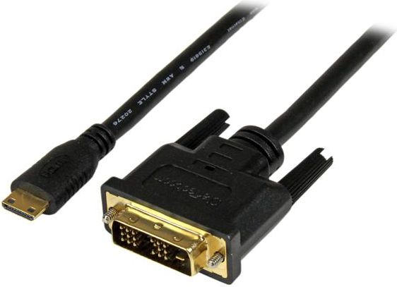 Kabllo Mini HDMI në DVI StarTech.com, 2m, 1920x1200p, e zezë