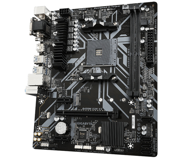Pllakë amë Gigabyte B450M S2H V2 AMD B450 Socket AM4 micro ATX