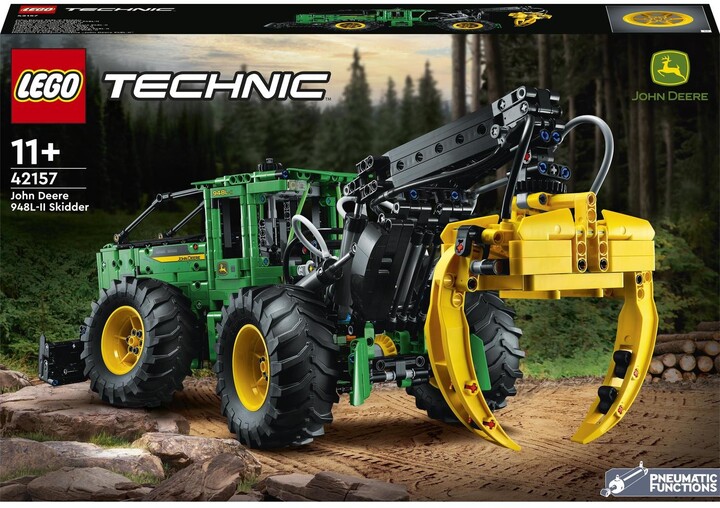 Set LEGO® Technic 42157 John Deere 948L-II Forestry Tractor