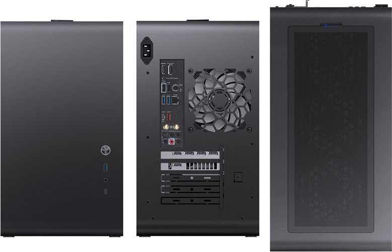 Kasë Jonsbo U4 Mini Mesh, e zezë, Mini Tower