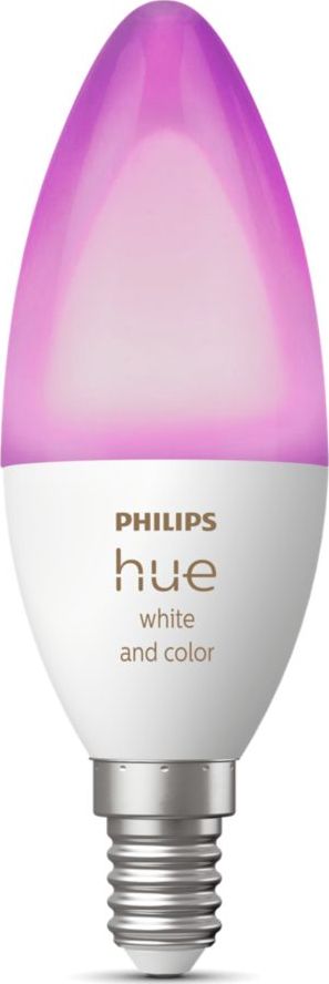 Llambë inteligjente Philips Hue, E14, 5.3W, RGBW