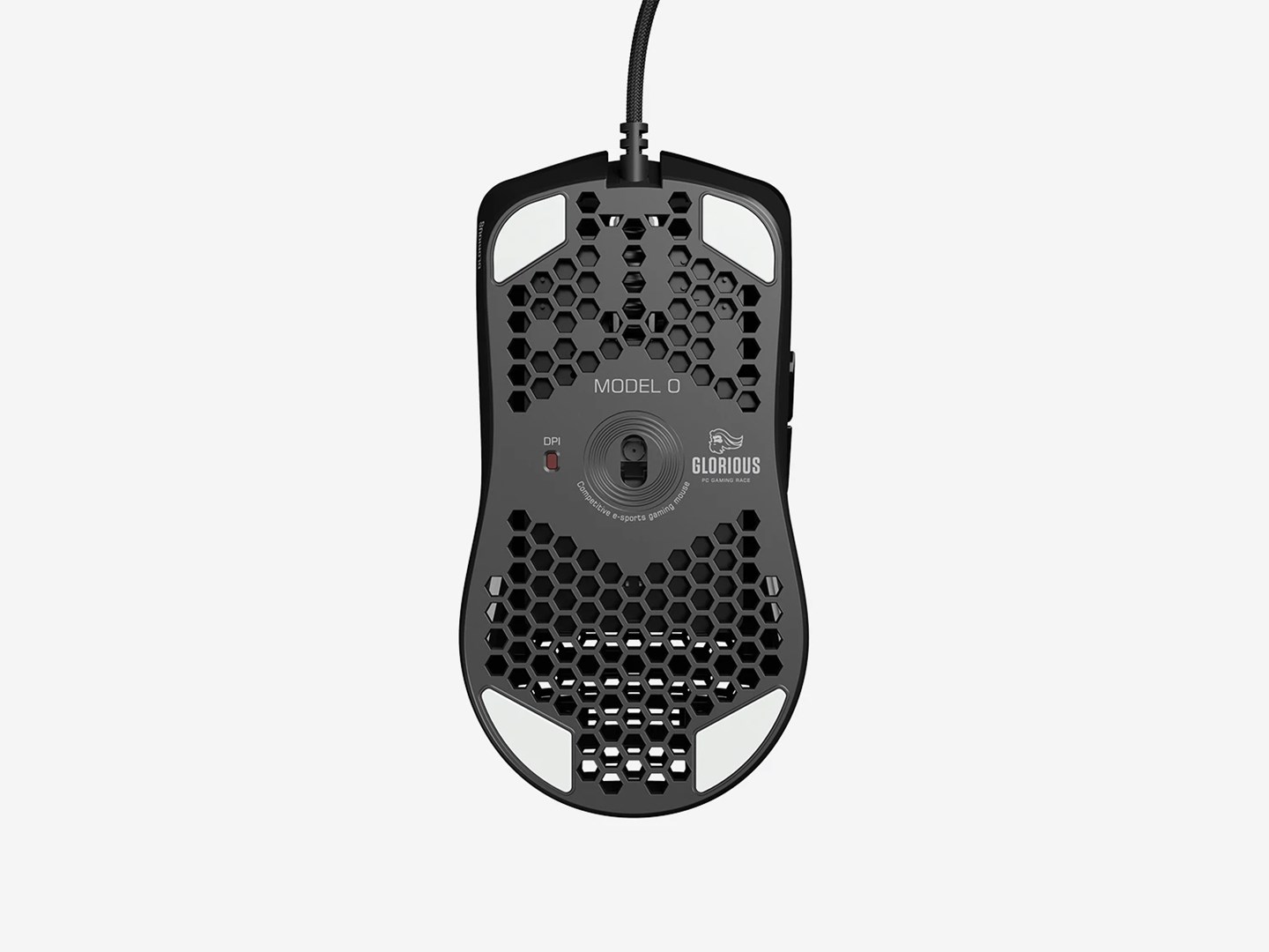 Maus gaming Glorious Model O, RGB, me kabllo, i zi