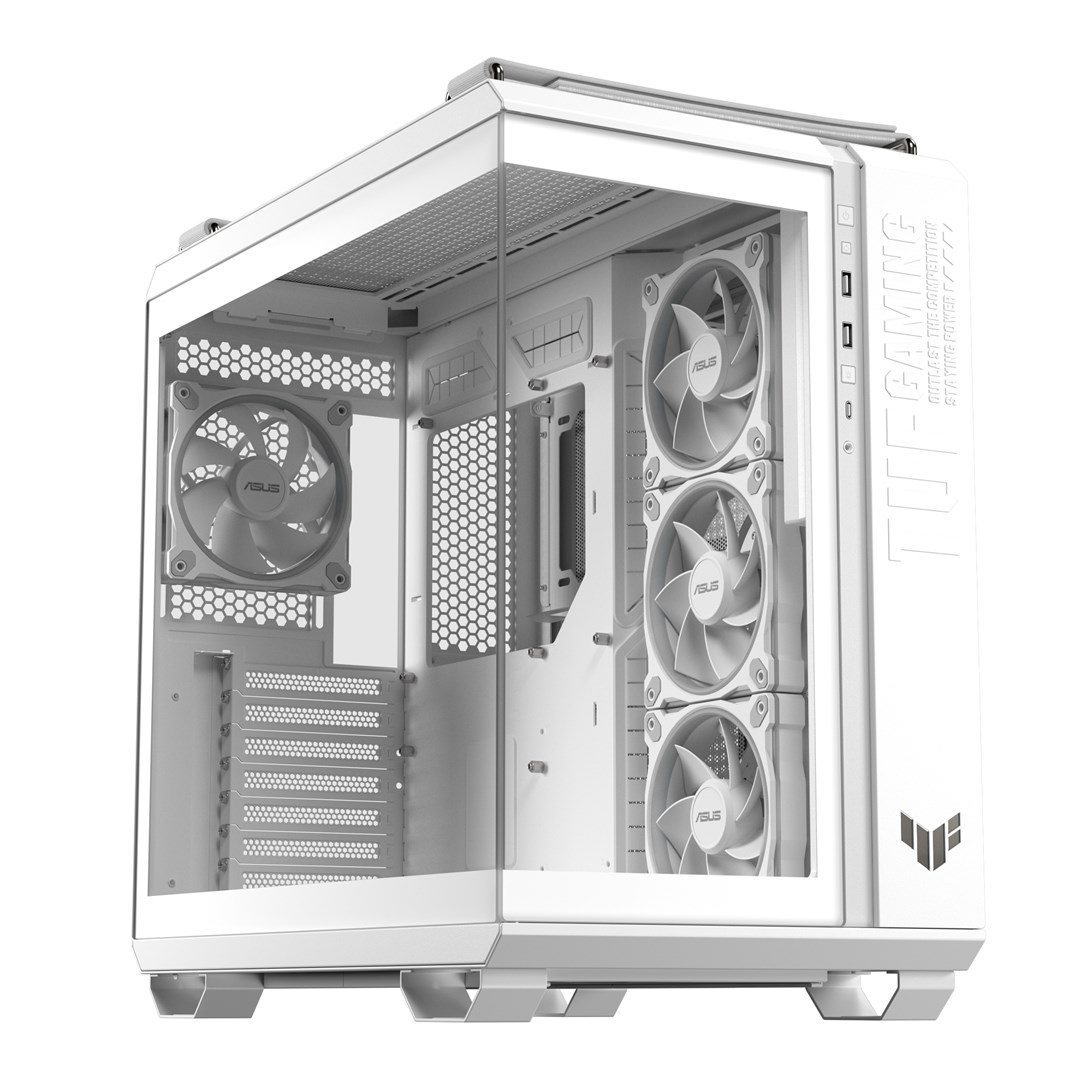 Kornizë PC ASUS TUF Gaming GT502, mid tower, ARGB, e bardhë