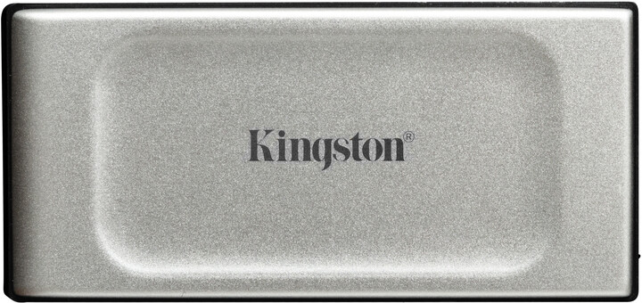 Disk i jashtëm Kingston XS2000 - 4TB, i argjendtë